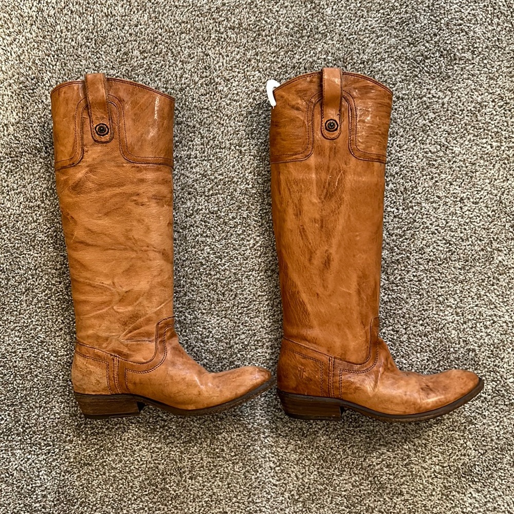 Frye Carson Leather Riding Boot